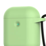 Maxbell Headphones Case Dustproof Soft Silicone for Apple Airpod Matcha green - Aladdin Shoppers