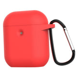 Maxbell Headphones Case Dustproof Soft Silicone for Apple Airpod Red - Aladdin Shoppers