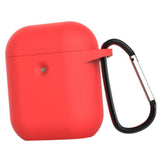 Maxbell Headphones Case Dustproof Soft Silicone for Apple Airpod Red - Aladdin Shoppers