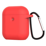 Maxbell Headphones Case Dustproof Soft Silicone for Apple Airpod Red - Aladdin Shoppers
