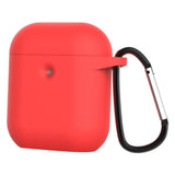 Maxbell Headphones Case Dustproof Soft Silicone for Apple Airpod Red - Aladdin Shoppers