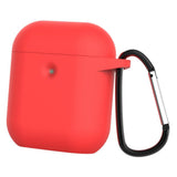 Maxbell Headphones Case Dustproof Soft Silicone for Apple Airpod Red - Aladdin Shoppers