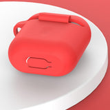 Maxbell Headphones Case Dustproof Soft Silicone for Apple Airpod Red - Aladdin Shoppers