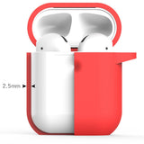Maxbell Headphones Case Dustproof Soft Silicone for Apple Airpod Red - Aladdin Shoppers