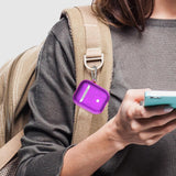Maxbell Headphones Case Dustproof Soft Silicone for Apple airpods 1st earphone purple - Aladdin Shoppers
