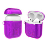 Maxbell Headphones Case Dustproof Soft Silicone for Apple airpods 1st earphone purple - Aladdin Shoppers