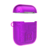 Maxbell Headphones Case Dustproof Soft Silicone for Apple airpods 1st earphone purple - Aladdin Shoppers