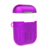 Maxbell Headphones Case Dustproof Soft Silicone for Apple airpods 1st earphone purple - Aladdin Shoppers