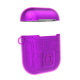Maxbell Headphones Case Dustproof Soft Silicone for Apple airpods 1st earphone purple - Aladdin Shoppers