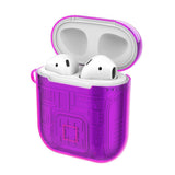 Maxbell Headphones Case Dustproof Soft Silicone for Apple airpods 1st earphone purple - Aladdin Shoppers
