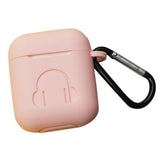 Maxbell Headphones Case Dustproof Soft Silicone for Apple Airpods Light pink - Aladdin Shoppers