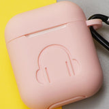 Maxbell Headphones Case Dustproof Soft Silicone for Apple Airpods Light pink - Aladdin Shoppers