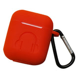 Maxbell Headphones Case Dustproof Soft Silicone for Apple Airpods red - Aladdin Shoppers