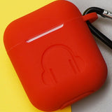 Maxbell Headphones Case Dustproof Soft Silicone for Apple Airpods red - Aladdin Shoppers