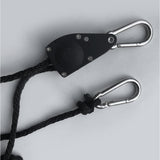 Maxbell Heavy Duty 68KG Nylon Ratchet Bow and Stern Tie Down Strap Rope Hanger Carabiner Hook for Transport/Carry/Pull Kayak Canoe Boat - Aladdin Shoppers