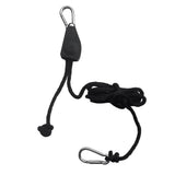 Maxbell Heavy Duty 68KG Nylon Ratchet Bow and Stern Tie Down Strap Rope Hanger Carabiner Hook for Transport/Carry/Pull Kayak Canoe Boat - Aladdin Shoppers