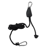 Maxbell Heavy Duty 68KG Nylon Ratchet Bow and Stern Tie Down Strap Rope Hanger Carabiner Hook for Transport/Carry/Pull Kayak Canoe Boat - Aladdin Shoppers