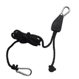 Maxbell Heavy Duty 68KG Nylon Ratchet Bow and Stern Tie Down Strap Rope Hanger Carabiner Hook for Transport/Carry/Pull Kayak Canoe Boat - Aladdin Shoppers