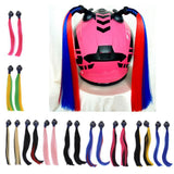 Maxbell Helmet Wig & Suction Cup Fit for Motorcycle Black - Aladdin Shoppers
