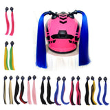 Maxbell Helmet Wig & Suction Cup Fit for Motorcycle Black - Aladdin Shoppers