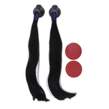 Maxbell Helmet Wig & Suction Cup Fit for Motorcycle Black - Aladdin Shoppers