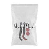 Maxbell Helmet Wig & Suction Cup Fit for Motorcycle Black+Red - Aladdin Shoppers