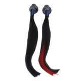 Maxbell Helmet Wig & Suction Cup Fit for Motorcycle Black+Red - Aladdin Shoppers