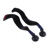Maxbell Helmet Wig & Suction Cup Fit for Motorcycle Black+Red - Aladdin Shoppers