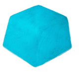 Maxbell Hexagonal Soft Comfortable Plush Tent Rug Mat Kids Playhouse Bedroom Floor Carpet Indoor Activity ACCS –Blue - Aladdin Shoppers