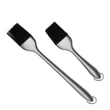 Maxbell High Grade BBQ Brushes Silicone Oil Basting Brush Stainless Steel Handle S - Aladdin Shoppers