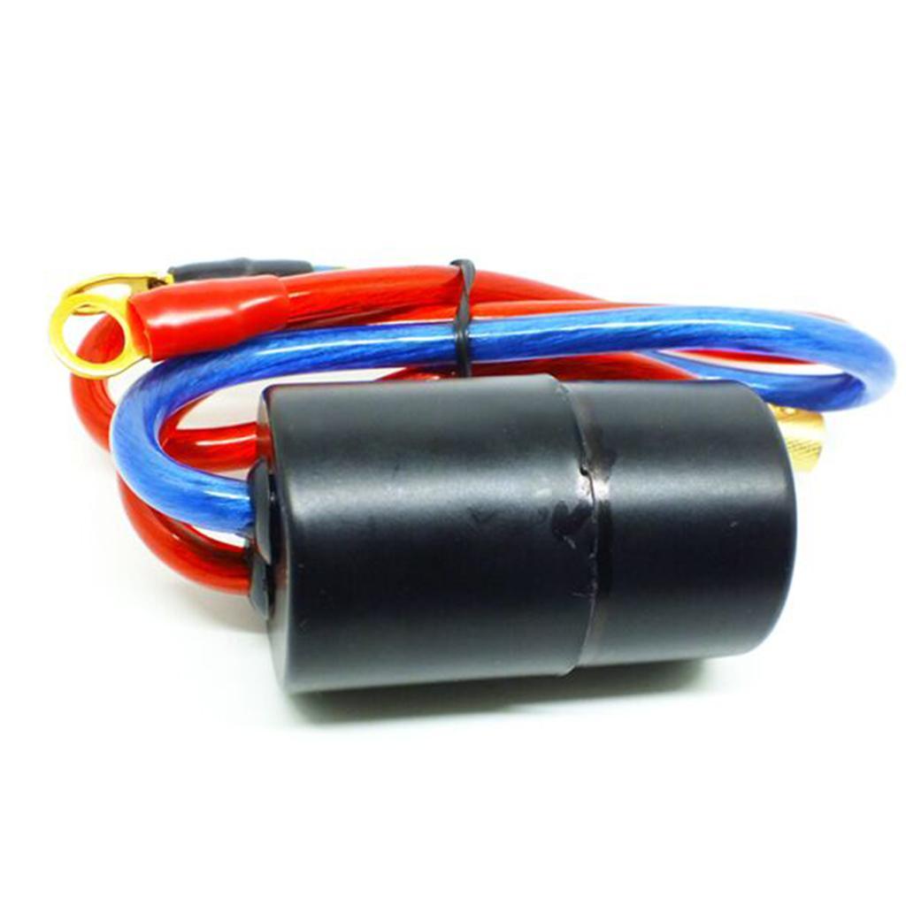 Maxbell High Quality 40 Amp In-line Engine Noise Suppressor Filter 12V, Black - Aladdin Shoppers