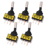 Maxbell High Quality 5Pcs BBT Marine Grade Lighted LED On/Off 20 amp Toggle Switches - Aladdin Shoppers