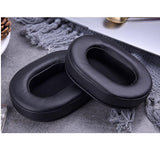 Maxbell High Quality Protein Leather Cushion Ear Pad For Sony MDR-7506 , MDR-V6 , MDR-CD900ST Audio-Technica M-Series ATH-M30 ,ATH-M35 Headphone Black - Aladdin Shoppers