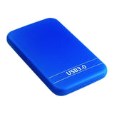 Maxbell High Speed USB3.0 External Hard Drive Mobile Hard Disk Enclosure Blue 500GB - Aladdin Shoppers