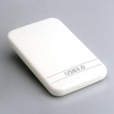 Maxbell High Speed USB3.0 External Hard Drive Mobile Hard Disk Enclosure White 1T - Aladdin Shoppers