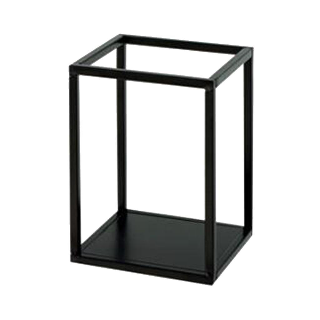 Maxbell Home Decor Rectangular Display Stand for Plants Art Crafts Black 13.5cm - Aladdin Shoppers