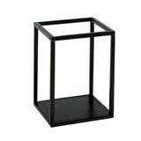 Maxbell Home Decor Rectangular Display Stand for Plants Art Crafts Black 13.5cm - Aladdin Shoppers
