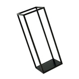 Maxbell Home Decor Rectangular Display Stand for Plants Art Crafts Black 27cm - Aladdin Shoppers