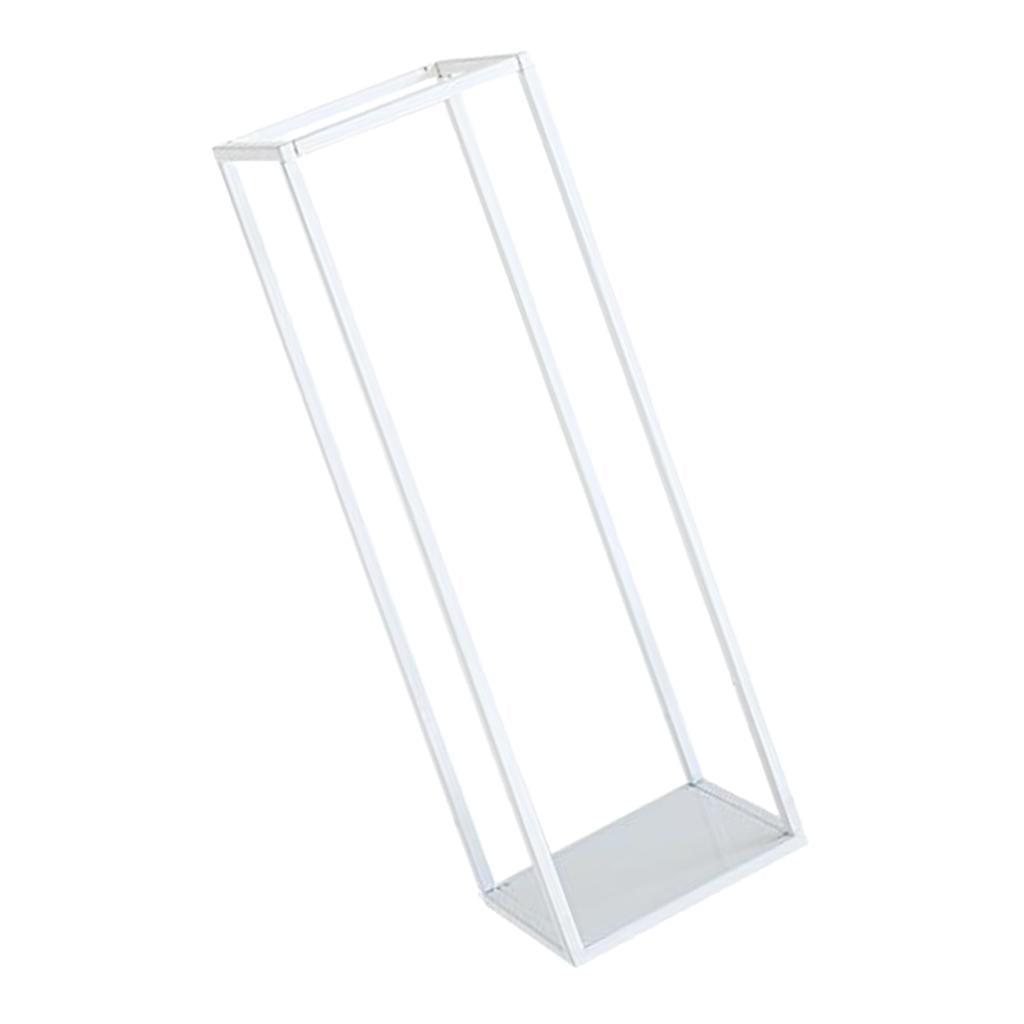 Maxbell Home Decor Rectangular Display Stand for Plants Art Crafts White 32cm - Aladdin Shoppers