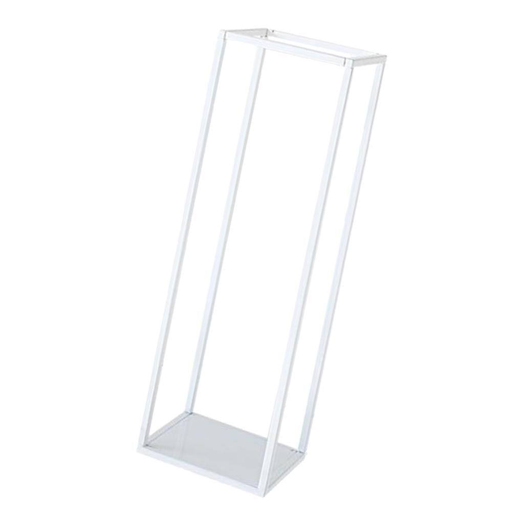 Maxbell Home Decor Rectangular Display Stand for Plants Art Crafts White 32cm - Aladdin Shoppers