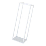 Maxbell Home Decor Rectangular Display Stand for Plants Art Crafts White 32cm - Aladdin Shoppers