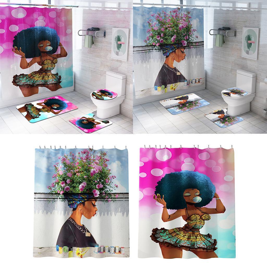 Maxbell Home Decor Shower Curtain Bathroom Cutain For Bathroom Coloful Tree Women - Aladdin Shoppers