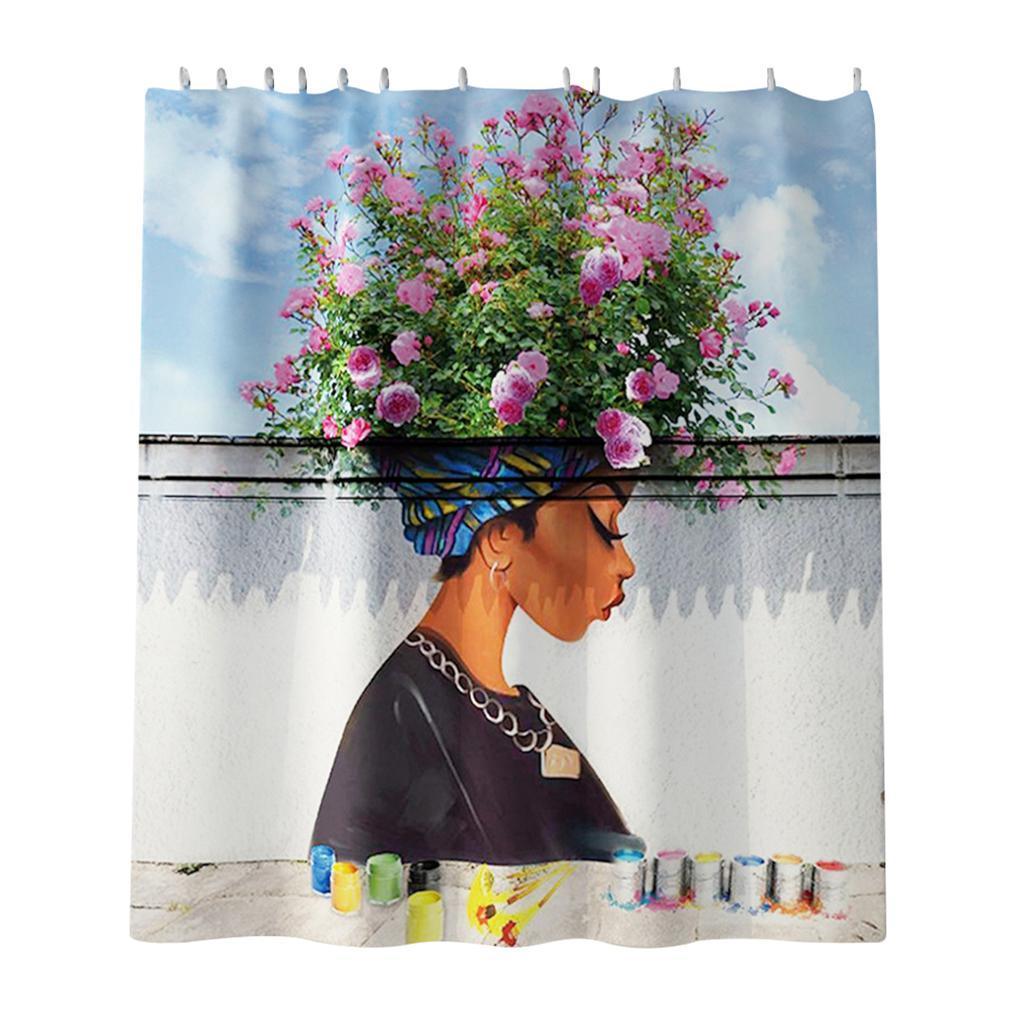 Maxbell Home Decor Shower Curtain Bathroom Cutain For Bathroom Coloful Tree Women - Aladdin Shoppers