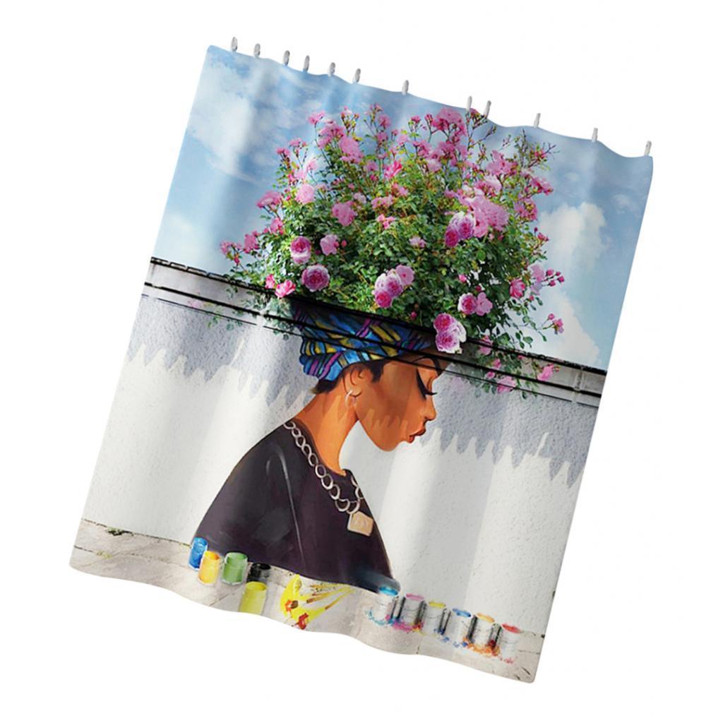 Maxbell Home Decor Shower Curtain Bathroom Cutain For Bathroom Coloful Tree Women - Aladdin Shoppers