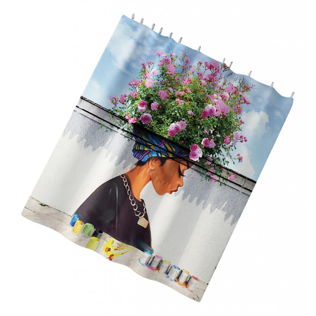 Maxbell Home Decor Shower Curtain Bathroom Cutain For Bathroom Coloful Tree Women - Aladdin Shoppers