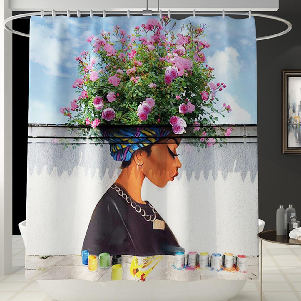 Maxbell Home Decor Shower Curtain Bathroom Cutain For Bathroom Coloful Tree Women - Aladdin Shoppers