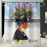 Maxbell Home Decor Shower Curtain Bathroom Cutain For Bathroom Coloful Tree Women - Aladdin Shoppers