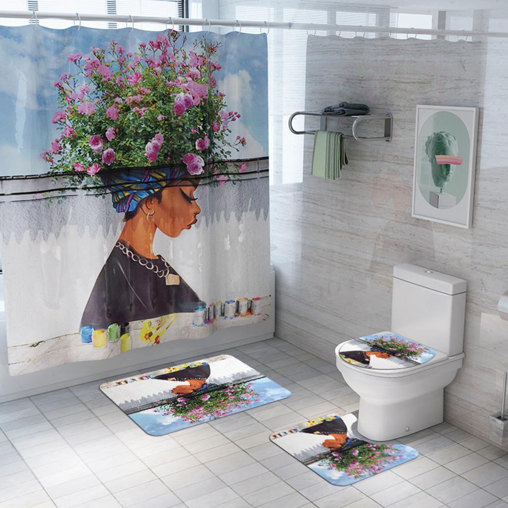 Maxbell Home Decor Shower Curtain Bathroom Cutain For Bathroom Coloful Tree Women - Aladdin Shoppers