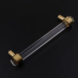 Maxbell Home Hotel Bathroom Door Handle Cabinet Cupboard Acrylic Pull Knob Clear 128 - Aladdin Shoppers