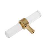 Maxbell Home Hotel Bathroom Door Handle Cabinet Cupboard Acrylic Pull Knob Clear 80 - Aladdin Shoppers